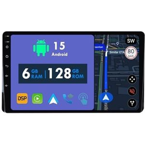 RoverOne Autoradio GPS voor Toyota Highlander 2022 Carplay Android Auto Stereo Hoofdeenheid Bluetooth WiFi Radio Speler Sat Navigatie