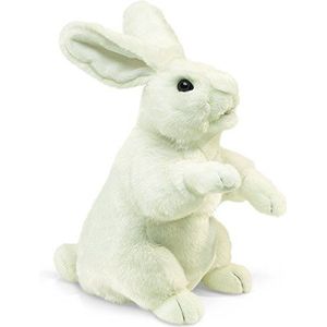 Folkmanis Standing Rabbit Hand Puppet (White)