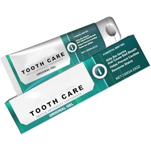 Mint Fresh Care Tandpasta – Reinigt Het Tandoppervlak, Vermindert de Opbouw Van Tandplak, Voorkomt de Vorming Van Tandsteen en Houdt de Tanden Helder en Schoon Als Nieuw(2pcs)