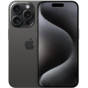 Apple iPhone 15 Pro 128GB - Zwart Titanium (Refurbished)