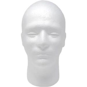 1 stuk schuim pruik hoofd model mannequin dummy bril hoed display standaard rek haarstukjes houder vrouwelijk(10)