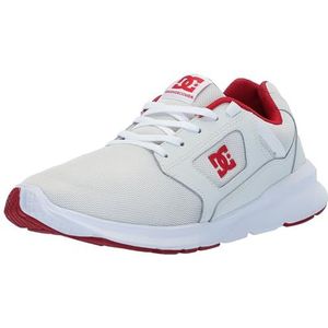 DC Schoenen Dc Skyline Vrijetijdsschoenen voor heren, Wit Rood, 44 EU