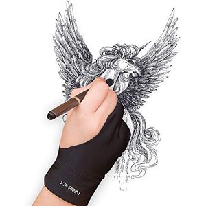 XP-PEN Lycra anti-fouling handschoen voor grafisch tablet/pen display/lichtbak (L)