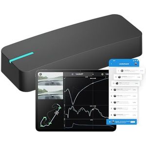 Nieuwe dragy GPS-gebaseerde prestatiemeter, tot 25 Hz Laptimer, motorvideo-overlay, verbeterde UBLOX 10e generatie hoogwaardige GPS-module, USB Type-C oplaadpoort (DRG70-C)