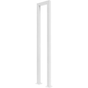 Trapleuning, 1 stuks U-vormige trapladder reling, functionele leuning voor trappen, lofts, binnenhekken voor balkons, gangen (wit)