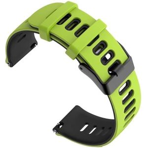dayeer 20mm Siliconen Smart Horloge Band voor Ticwatch 2 Vervanging Horlogeband polsband voor TicWatch E Armband Correa Accessoires (Color : 5, Size : For TicWatch E)