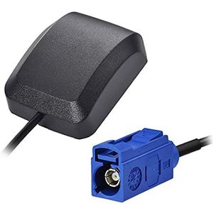 J01S GPS-antenne 3 m - Fakra stekker 2-in-1 adapterkabel voor auto, BD + GPS, KFZ Fakra Comand Navi kabel, universele GPS-ontvangst voor voertuignavigatie