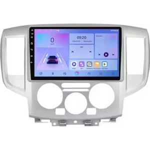 Android 14 Autoradio 9 inch touchscreen voor Nissan NV200 2011-2018 Autoradio Navigatie met Carplay met GPS navigatie Bluetooth FM USB Steering Wheel Control(X9 8G+256G)