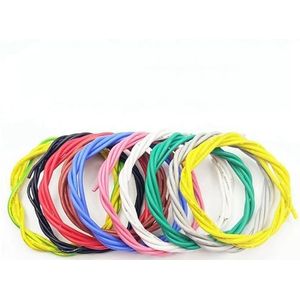 5/10M koperdraad 32 30 28 26 24 22 20 18 AWG | UL3135-standaard, zacht siliconenrubber geïsoleerd, flexibel, for elektronische LED-lampverlichtingskabel(PURPLE,10M_32AWG)