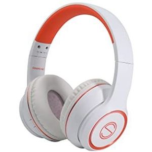 EGNARO HS7 Draadloze Hoofdtelefoon, Bluetooth 5.0, Microfoon, kleur wit