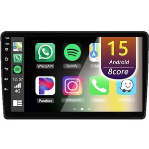 Android Radio voor Fiat Ducato 3 2006-2022, 9 inch Touchscreen Autoradio met Wireless CarPlay Android Auto Bluetooth WIFI(8Core(6+128GB))