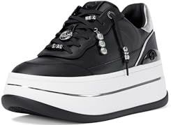 Michael Kors - Hayes Platform - Sneakers - Zwart - Leer