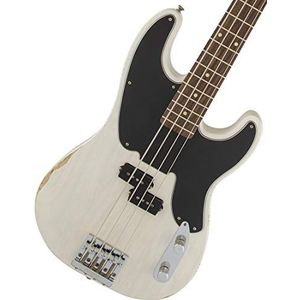 Fender 0138410701 Mike Dirnt Road gedragen precisie bas palissander Vingerbord elektrische gitaar - wit blond