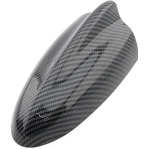Audio- & videoantennes voor auto Super Shark Fin Antenne Universele Antenne FM/AM Auto Styling Geschikt Voor Fiat Bravo Panda Stilo Croma Auto-antenne(Carbon Black)