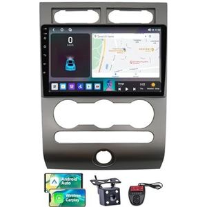 Android 13 Dual Din Car Stereo voor Ford Expedition 3 2006-2017 met 9 inch Touchscreen Media Player met Carplay Android Auto BT 5.0 4G WiFi GPS-navigatie FM/RDS SWC + achtercamera(NF-7)