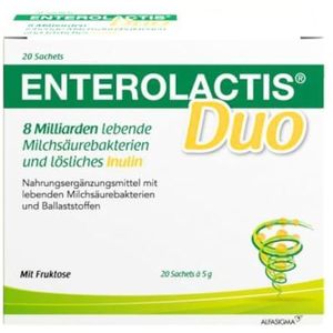 Enterolactis Duo - 20 st. sachets - Met Melkzuurbacteriën en Inuline
