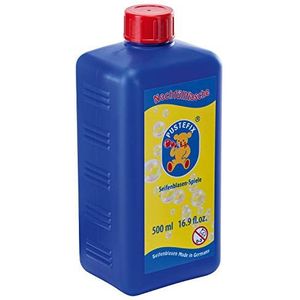 PUSTEFIX navulfles Midi I 500 ml zeepbellenvloeistof I Bubbles Made in Germany I zeepbellen voor bruiloft, kinderverjaardag, gepolijste avond I zeepbellen voor kinderen en volwassenen