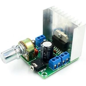 DollaTek DC 9-15V TDA7297 Stereo Audio versterker weergave versterker 15 W + 15 W LED koellichaam dubbel kanaal schroefpotentiometer