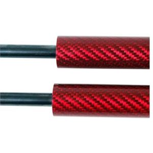 Shock Bracket Voor Nissan Voor Pathfinder R53 2022 2024 Cilinders Liftondersteuning Schokdempers Gasveer Zuigerstangen Motorafdekking hydraulische stang(Carbon FiberRed)