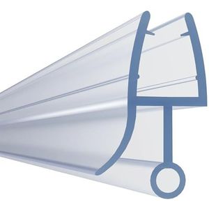 HNNHOME Afdichting voor badkuip-/douchewand van rubberkunststof voor 4-6 mm glasdikte, voor het afdichten van spleten tussen 5-10 mm
