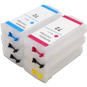 72 Navulinktcartridge for De-ignjet T795 T610 T620 T770 T790 T1100 T1120 T1200 T1300 T2300 T1708 T1708dr A-RC-chip