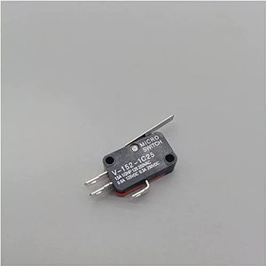 Micro Switches 5 st V-151-1C25 / V-152-1C25 Muis Instant Self Reset Micro End Schakelaar AC Muis Schakelaar Lange Handgreep Rolhefboom Arm (V-152-1c