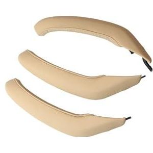 Voor BMW Binnendeurgreepmontage, Linker Voordeurgreep Voor X3 F25 X4-modellen Auto Binnendeurgreep(Beige handle covers come in sets of 3)