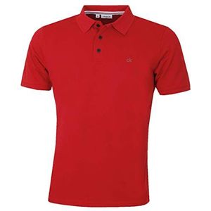 Calvin Klein Campus-poloshirt voor heren - Rood - L