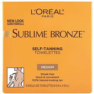 L'Oréal Paris Sublime Bronze zelfbruinende body handdoeken, 6-count by L'Oreal Paris