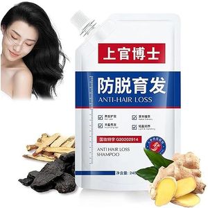 Dr.Shangguan Anti-Hair Loss Shampoo, Consciousney Anti-hair Loss and Hair Growth Shampoo, Anti Hair Loss Shampoo for Women Men Ginger Shampo Fast Hair Growth for Thinning Hair (1 Pcs)