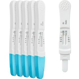 Drug Testing Kits - Speeksel Drug Test Kit - 6-in-1 - Snelle Resultaten en Nauwkeurige