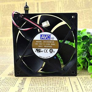 AVC DS12025B12E 12025 DC12V 0.2A 12cm CPU cooling fan
