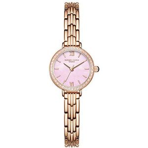 RORIOS Dames Horloges Women Watches Analoge Kwarts Horloges with Stainless Steel Strap Rhinestone Dial Fashion Ladies Watch