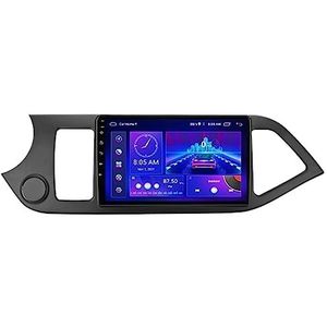 Autoradio Multimediaspeler Navigatie Stereo Video FM Eenvoudig Te Installeren(T3 1G 16G)