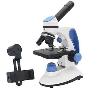 Smicroscoop Accessoires Voor Volwassenen Biologische Microscoop 2000X Monoculaire/Binoculaire Microscoop Student Experiment Tools Microscoop (Kleur: Monoculaire B, Vergroting: 2000X)