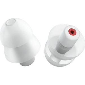 SonicShop EarRockers Oordopjes voor concert, festival, party, club en disco, inclusief reinigingsspray en case, herbruikbare gehoorbescherming, transparante party oordopjes voor hoge geluidskwaliteit