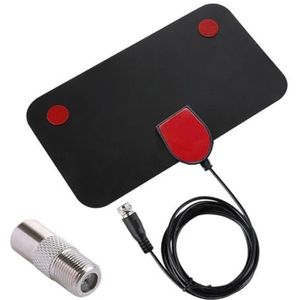 Universele Tv-antenne 4K 25DB High Gain HD TV DTV Box Actieve Booster 3000 Design Indoor Flat Digital Eenvoudig Brede Compatibiliteit