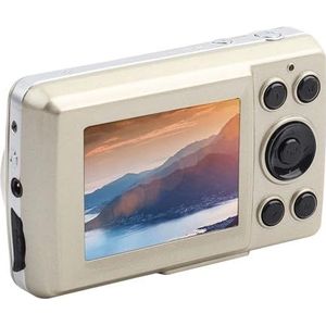 Mini digitale 16MP 720P 30FPS 4X zoom HD-camera met veel handige functies voor het vastleggen van kostbare en vluchtige momenten.,Compacte maat(Golden)