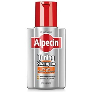 Alpecin - Tuning Shampoo - Donker - 200ml - Ondersteunt Haargroei