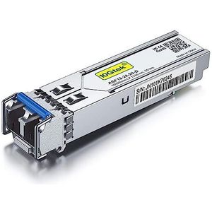 10Gtek for D-Link DEM-310GT 1G SFP LX Singlemode Transceiver, 1000Base-LX Fibre Mini-Gbic Module, Dual LC Connector, 1310nm, 10km