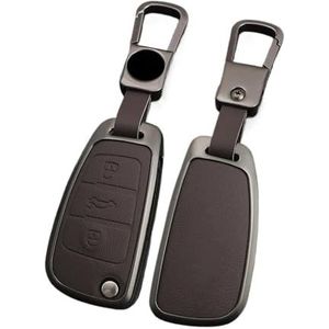 Autosleutel beschermhoes Sleutelhanger Accessoires Zinklegering Autosleutel Case Cover Protector Houder Shell Voor Q3 8U F3 RSQ3 Sportback 2013 2019 2021 Sline(3)