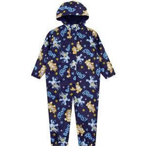 Bluey jongen Plassenpak | Bingo Regenpak | All-in-One Jongens Regenjas Blauw 98