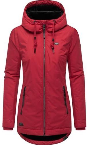 Ragwear Winterjas 'Zuzka'  rood