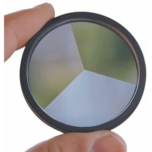 Speciale effecten filter, 49 mm camerafilter, caleidoscoop, speciale effecten, lensfilter, anamorfe speciale effectenfilter, voor de meeste digitale camera's op de markt, fotografie-accessoires