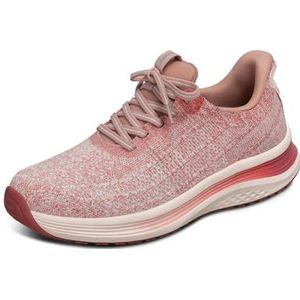 Orthofeet Women's Orthopedic Hands-Free Nira Slip-On Sneakers, Red, Size 35