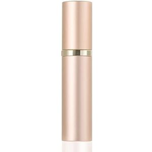 Suborawos Navulbare parfumverstuiver, mini-verstuiver voor onderweg, lege spuitfles 5 ml (goud)