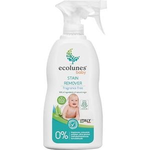 Ecolunes parfumvrije vlekverwijderaar, gemaakt met de reinigende kracht van de krachtige zuurstofvlekverwijderende formule, 96% ingrediënten van natuurlijke oorsprong, 300 ml