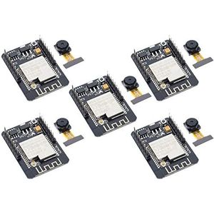 5pcs Camera Module ESP32-CAM Bluetooth Module WIFI Board Development ESP32 OV2640 (Camera Included)