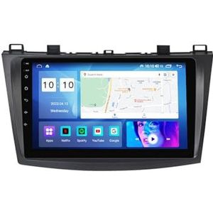 Android 12.0 Car Stereo 9 ""Touch Screen auto audio speler bluetooth stuurwielbediening Voor Mazda3 2010-2012 auto speler Ondersteunt CarAutoPlay PIP GPS Navigatie Backup Camera (Size : 4+WIFI 1G+16G