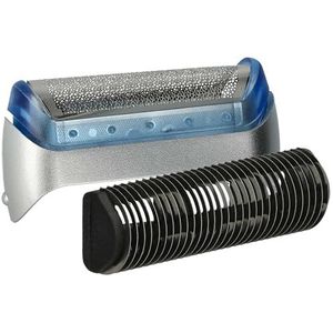 vhbw - Folie + Messenblok - Compatibel met Braun 2878, 5730, 5732, 5733, 5734, CruZer1, CruZer2, CruZer3, Cruzer4, CruZer5, CruZer6 - Elektrisch Scheerapparaat - 2 Stuks